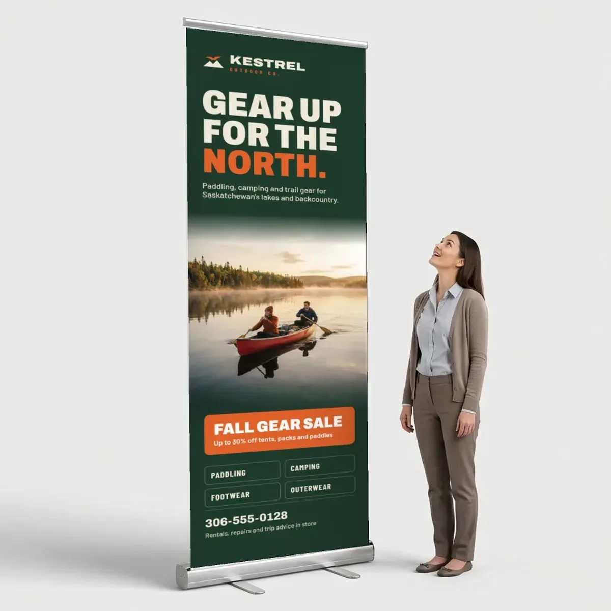 Oversized Retractable Banner