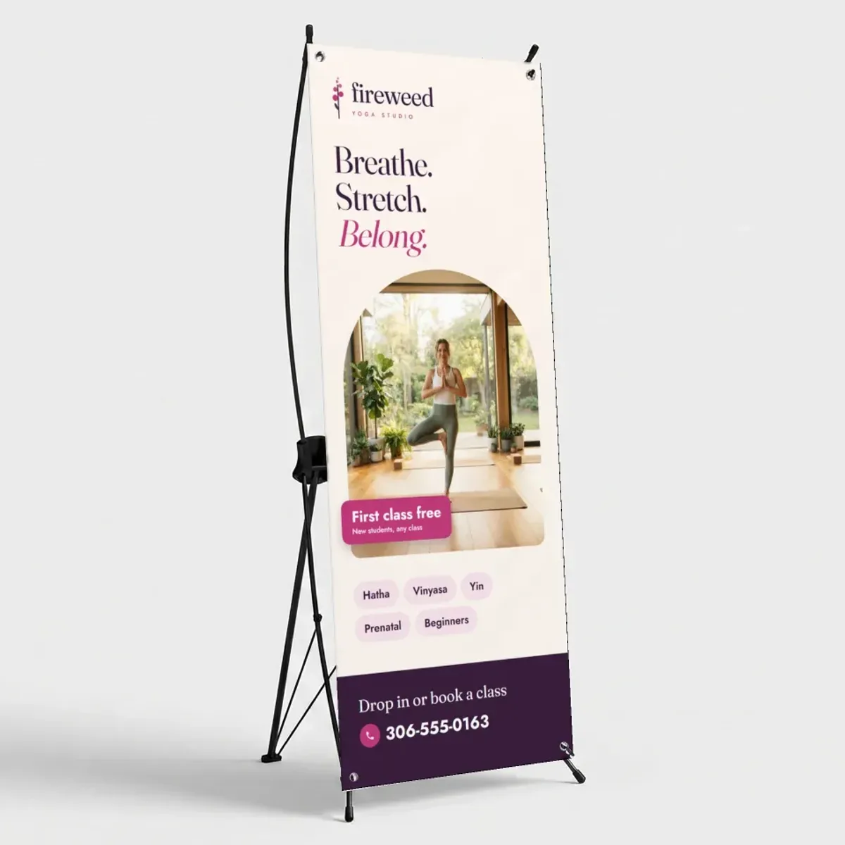 X Pop-up Banner Stand